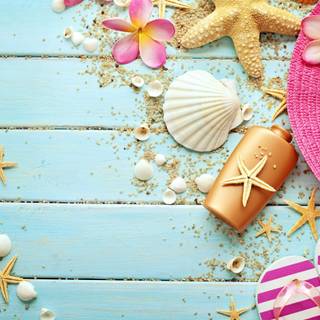 Desktop cute summer wallpaper