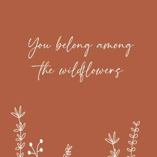 Autumn boho wallpaper