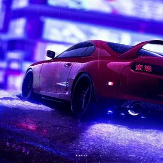 Supra Mk4 PC wallpaper