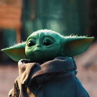 Baby Yoda 2024 wallpaper