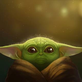 Baby Yoda PC wallpaper