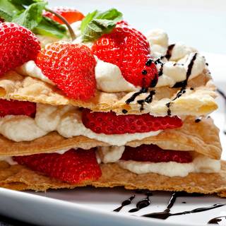 4k dessert wallpaper