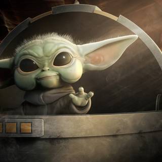 4k Baby Yoda wallpaper