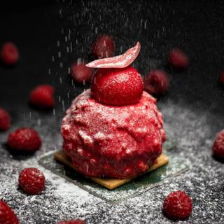 4k dessert wallpaper