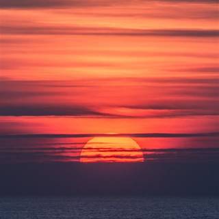 iPhone 11 sunset wallpaper