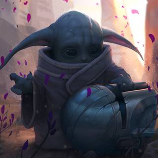 4k Baby Yoda wallpaper