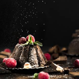 4k dessert wallpaper