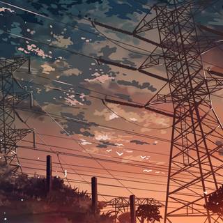 4k anime nature mobile wallpaper