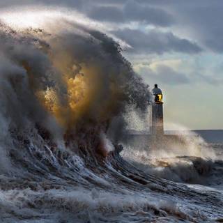 4k lighthouse wallpaper