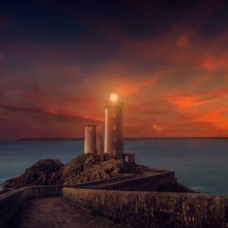 4k lighthouse wallpaper