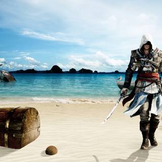 Black Flag 4k wallpaper