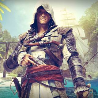 Black Flag 4k wallpaper