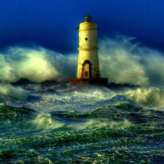 4k lighthouse wallpaper