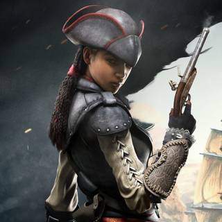 Black Flag 4k wallpaper