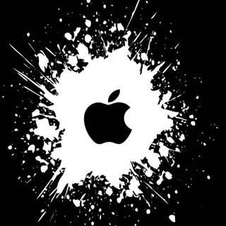 4k iPhone logo wallpaper