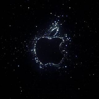 Apple logo dark wallpaper