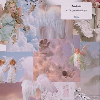 Angelic colors wallpaper