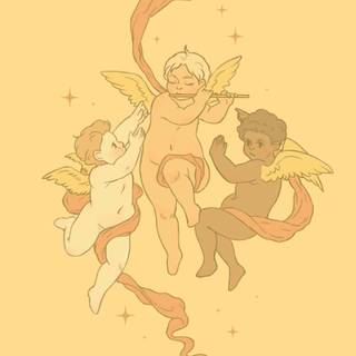 Angelic colors wallpaper