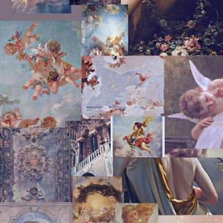 Angelic colors wallpaper