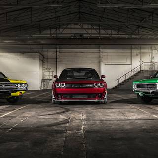 Old American sports cars wallpaper