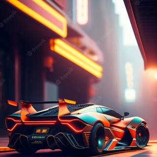 Racing cars phone wallpaper