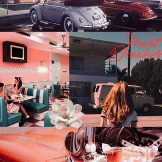 1950s phone aesthetic wallpaper