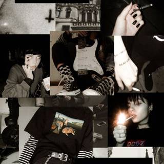 Emo baddie wallpaper