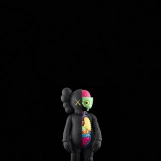 Kaws black wallpaper