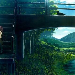 Nature lofi wallpaper