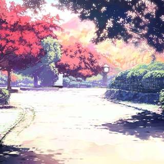 Nature lofi wallpaper