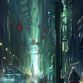 Nature lofi wallpaper