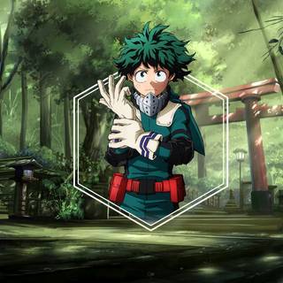 Midoriya PC wallpaper