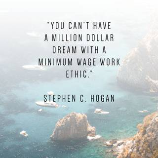 Motivational work ethic phone wallpaper