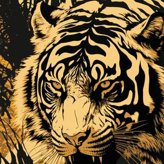 Tiger iPhone 4k wallpaper