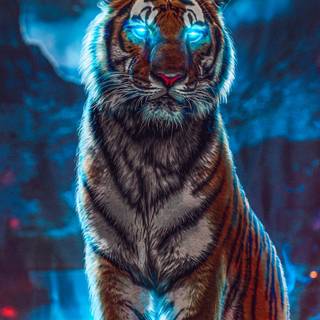 Tiger iPhone 4k wallpaper