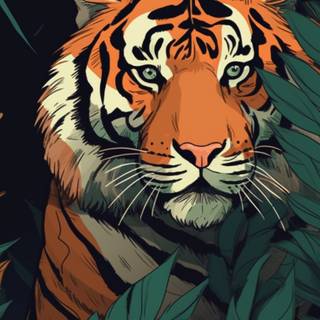 Tiger iPhone 4k wallpaper