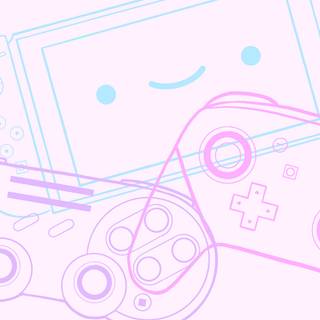 Kawaii PlayStation wallpaper