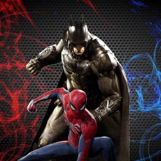 Batman vs Spider-Man wallpaper