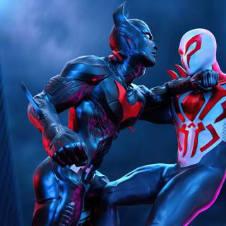 Batman vs Spider-Man wallpaper