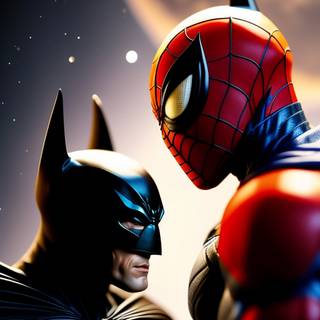 Batman vs Spider-Man wallpaper