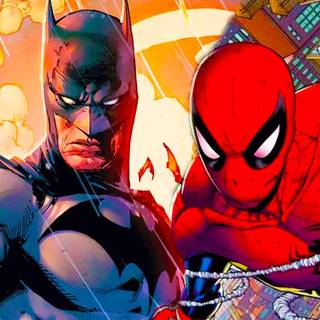 Batman vs Spider-Man wallpaper