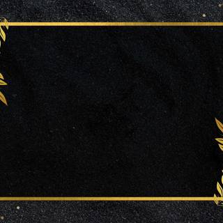Golden border wallpaper