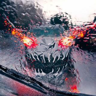 Scary water wallpaper