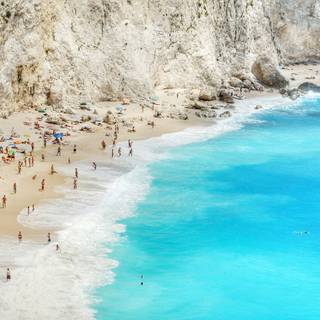 Greek beach wallpaper