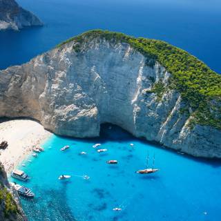 Greek beach wallpaper