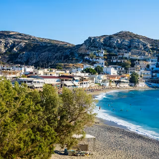 Greek beach wallpaper