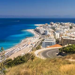 Greek beach wallpaper