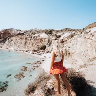 Greek beach wallpaper