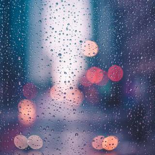 Rain blur wallpaper