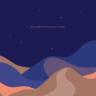 Aesthetic laptop winter wallpaper